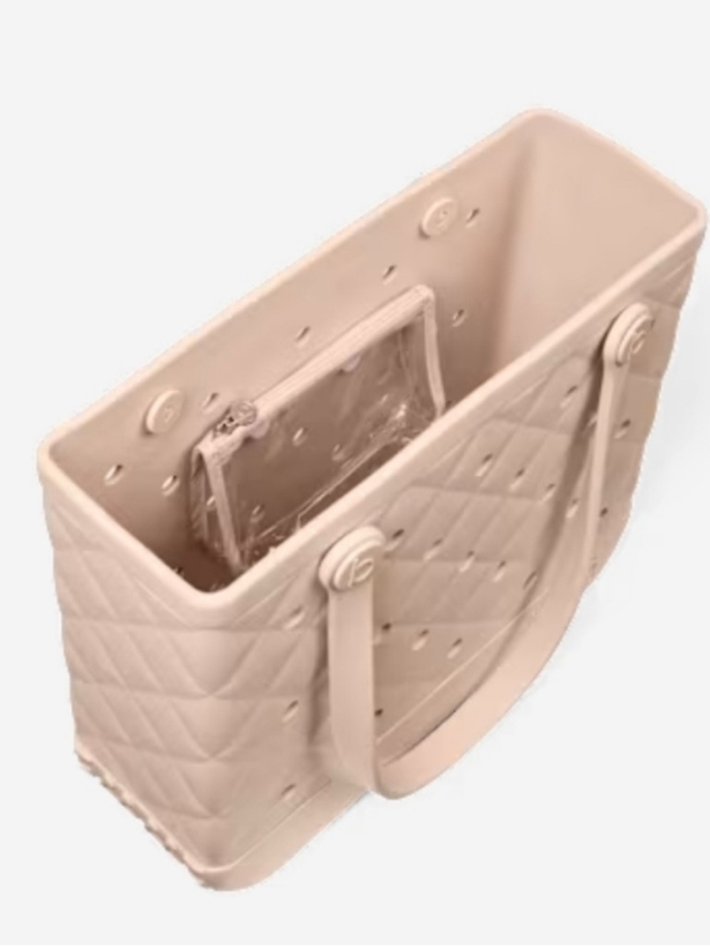 ♥️💖 BOGG BAG Quilted Baby Bogg Cream NWT Mother’s Day Wedding Graduation Gifts - Picture 4 of 9